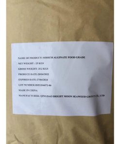 Sản phẩm Sodium Alginate