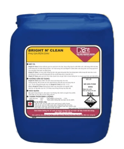 HÓA CHẤT PHỤ GIA RỬA CHAI - BRIGHT N CLEAN